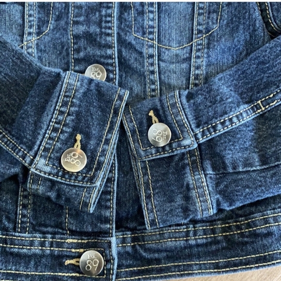 The Children’s Place girls denim jean jacket - Picture 5 of 6